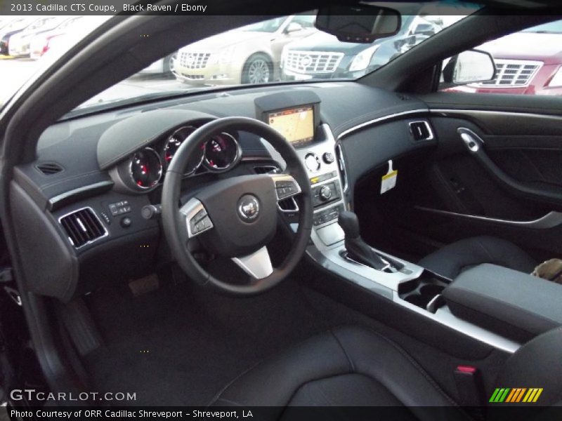 Black Raven / Ebony 2013 Cadillac CTS Coupe