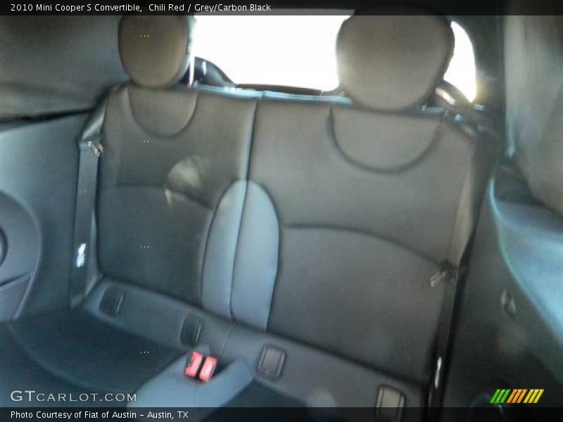 Chili Red / Grey/Carbon Black 2010 Mini Cooper S Convertible