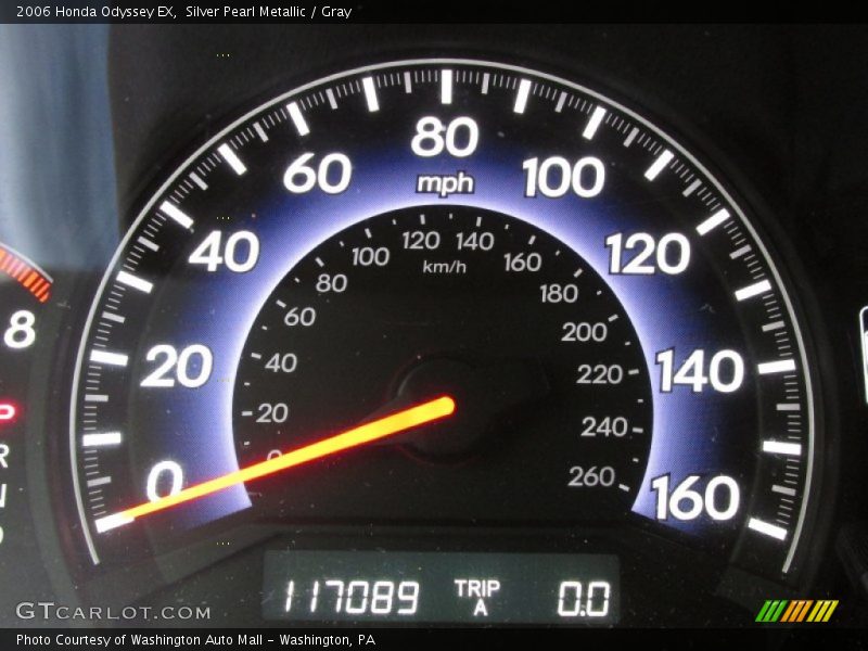Silver Pearl Metallic / Gray 2006 Honda Odyssey EX
