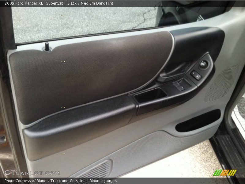 Black / Medium Dark Flint 2009 Ford Ranger XLT SuperCab