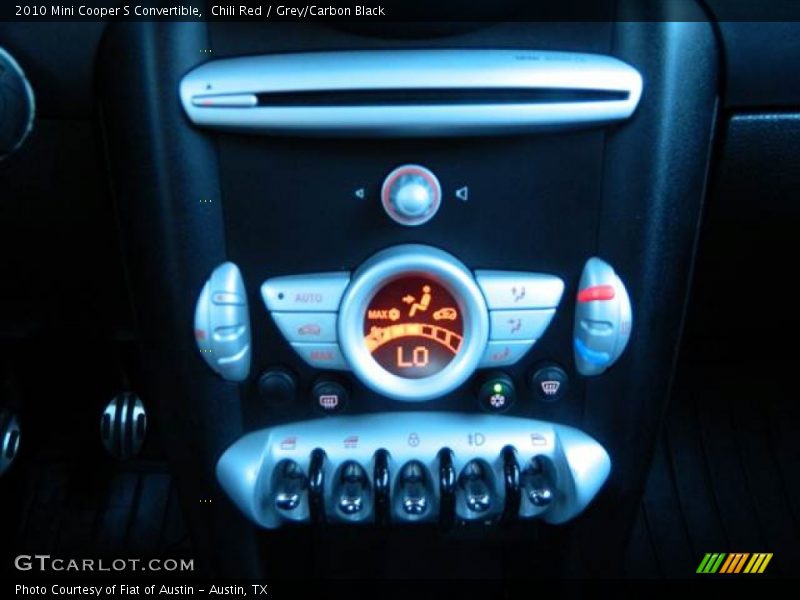 Chili Red / Grey/Carbon Black 2010 Mini Cooper S Convertible