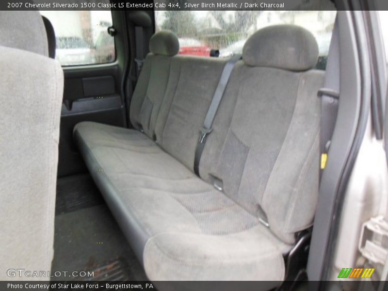 Silver Birch Metallic / Dark Charcoal 2007 Chevrolet Silverado 1500 Classic LS Extended Cab 4x4