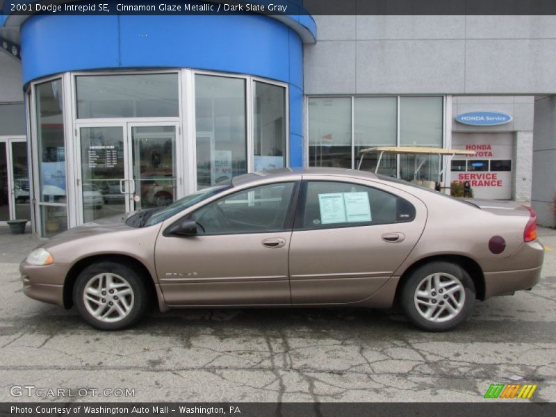 Cinnamon Glaze Metallic / Dark Slate Gray 2001 Dodge Intrepid SE