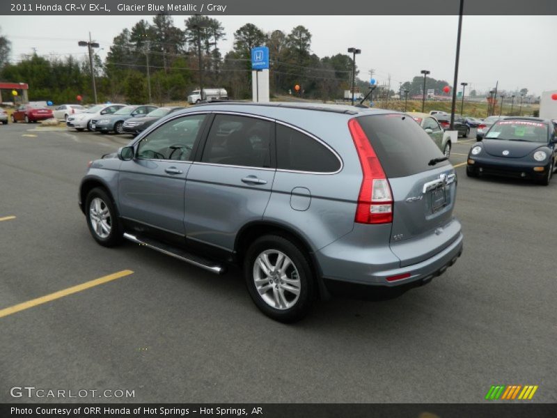Glacier Blue Metallic / Gray 2011 Honda CR-V EX-L