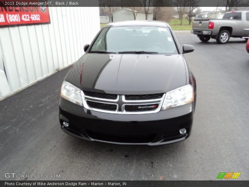 Black / Black 2013 Dodge Avenger SXT
