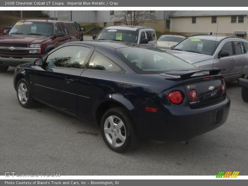 Imperial Blue Metallic / Gray 2008 Chevrolet Cobalt LT Coupe