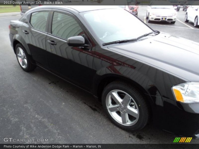 Black / Black 2013 Dodge Avenger SXT