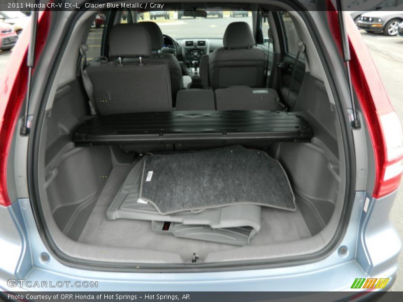 Glacier Blue Metallic / Gray 2011 Honda CR-V EX-L