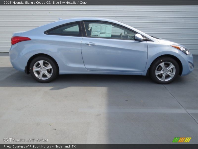  2013 Elantra Coupe GS Blue Sky Metallic