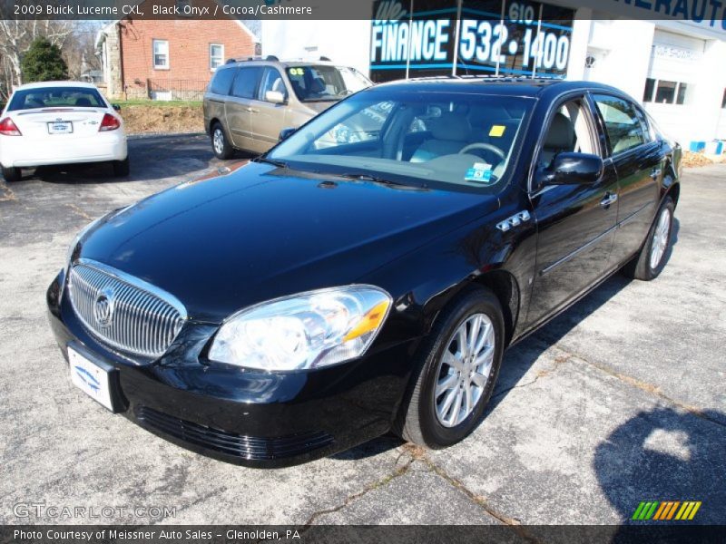 Black Onyx / Cocoa/Cashmere 2009 Buick Lucerne CXL
