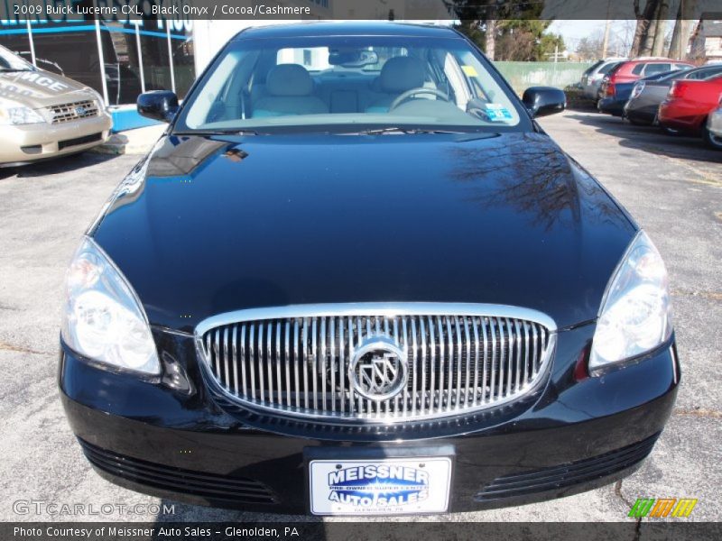 Black Onyx / Cocoa/Cashmere 2009 Buick Lucerne CXL