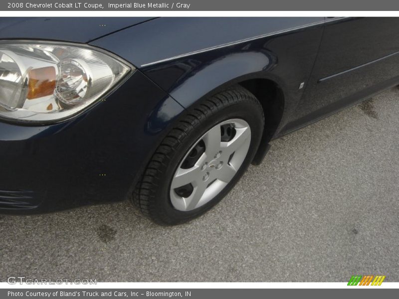 Imperial Blue Metallic / Gray 2008 Chevrolet Cobalt LT Coupe