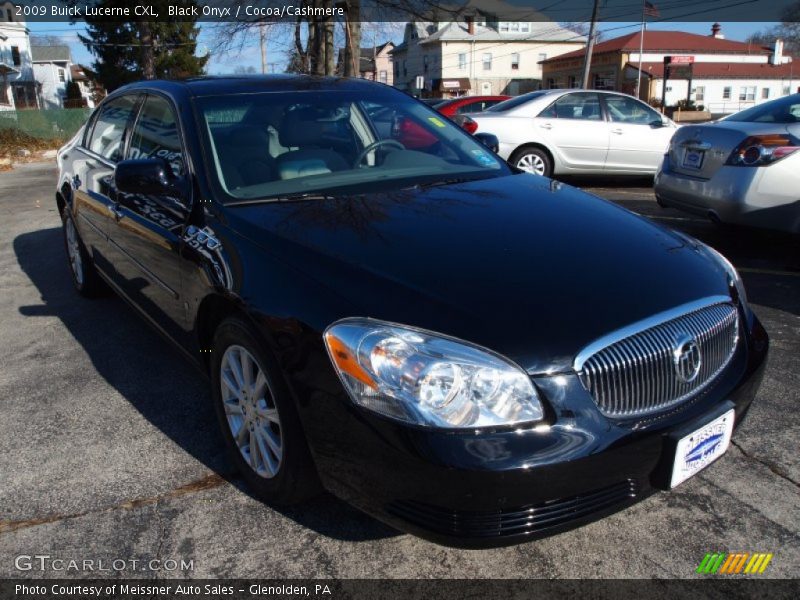 Black Onyx / Cocoa/Cashmere 2009 Buick Lucerne CXL
