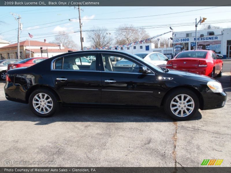 Black Onyx / Cocoa/Cashmere 2009 Buick Lucerne CXL