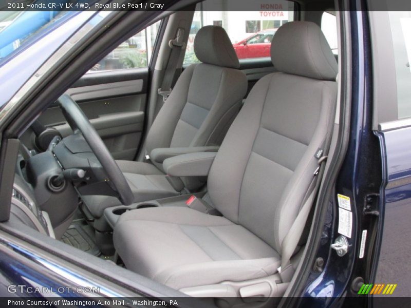 Royal Blue Pearl / Gray 2011 Honda CR-V LX 4WD