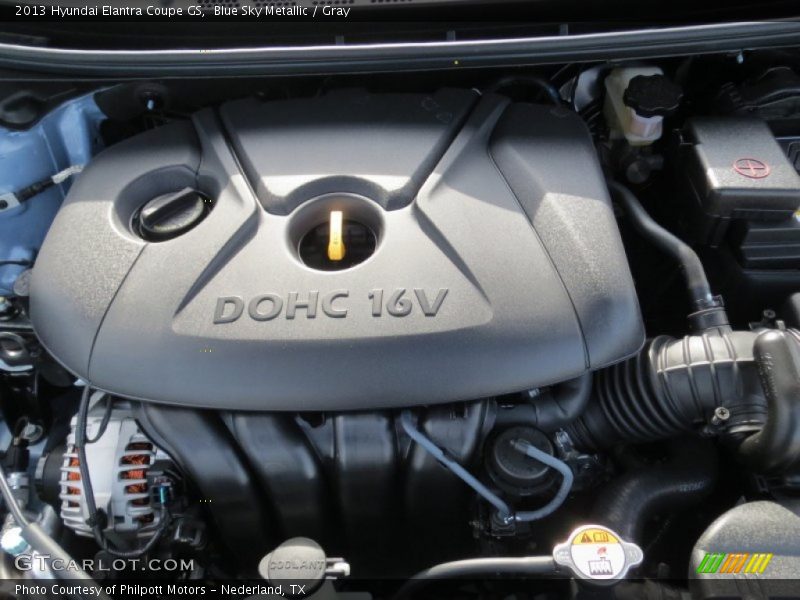 2013 Elantra Coupe GS Engine - 1.8 Liter DOHC 16-Valve D-CVVT 4 Cylinder