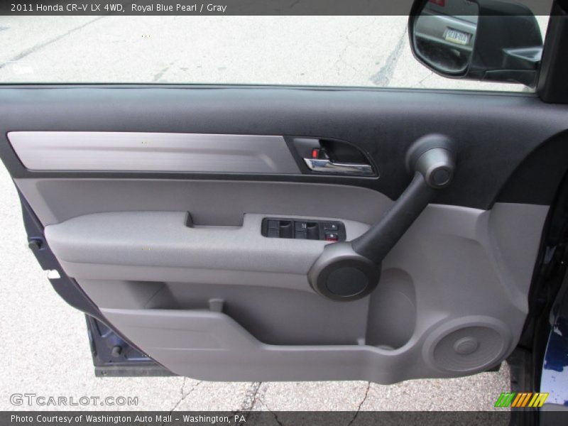 Royal Blue Pearl / Gray 2011 Honda CR-V LX 4WD