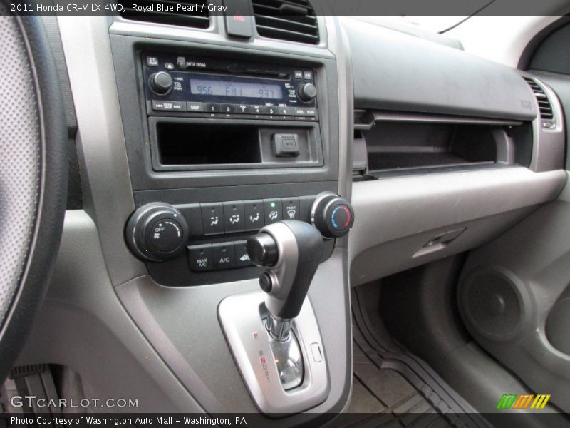 Royal Blue Pearl / Gray 2011 Honda CR-V LX 4WD