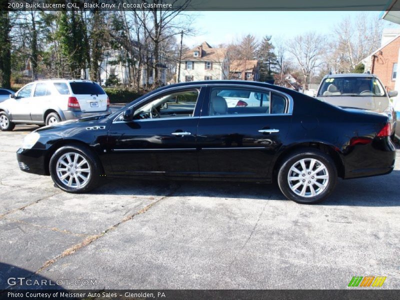 Black Onyx / Cocoa/Cashmere 2009 Buick Lucerne CXL