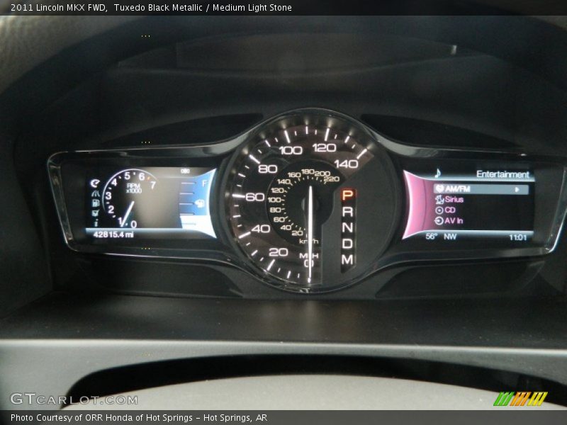  2011 MKX FWD FWD Gauges