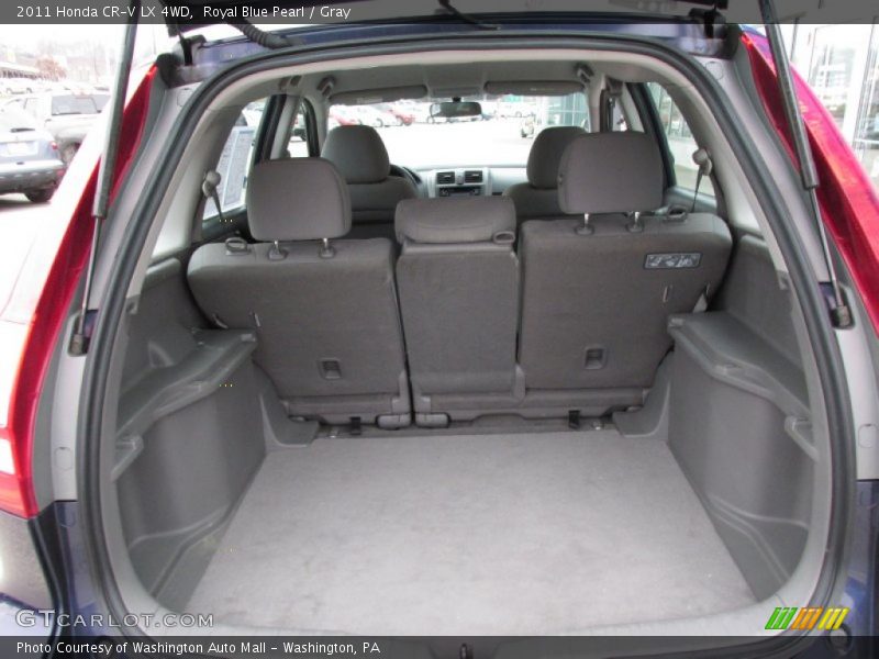 Royal Blue Pearl / Gray 2011 Honda CR-V LX 4WD