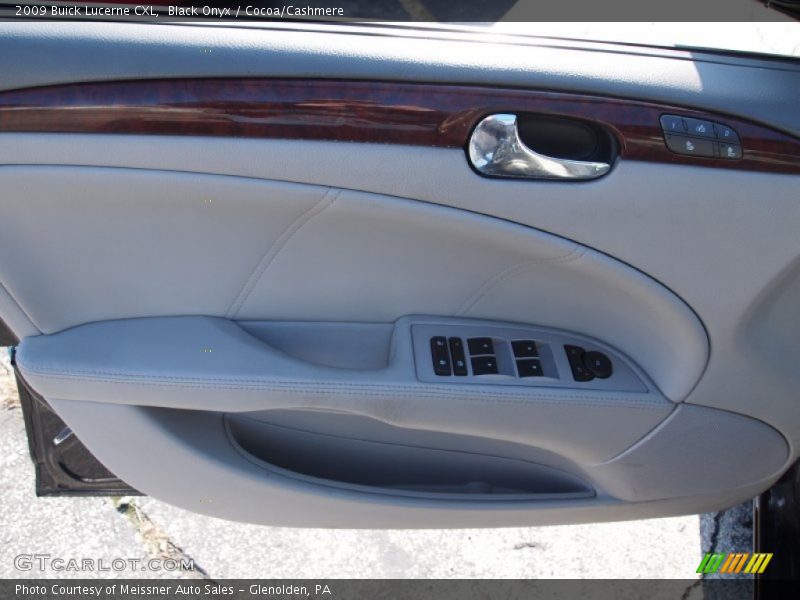 Black Onyx / Cocoa/Cashmere 2009 Buick Lucerne CXL