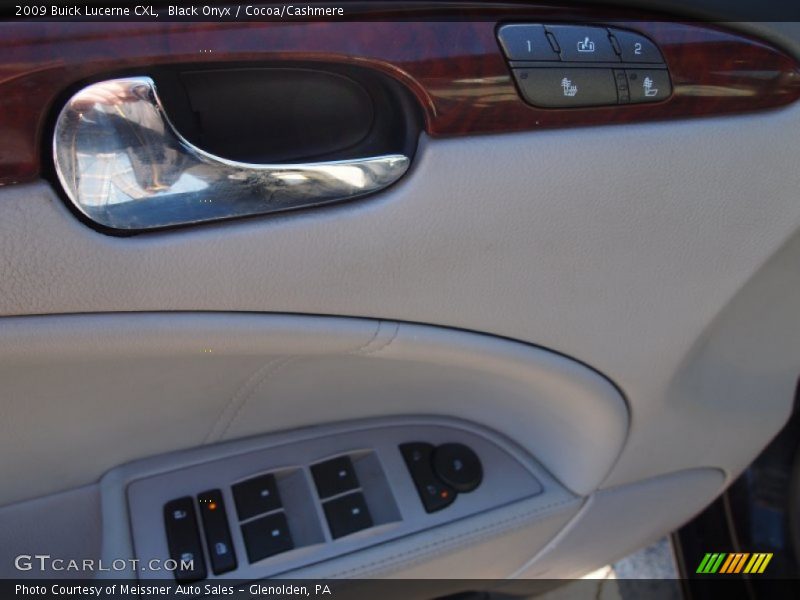 Black Onyx / Cocoa/Cashmere 2009 Buick Lucerne CXL