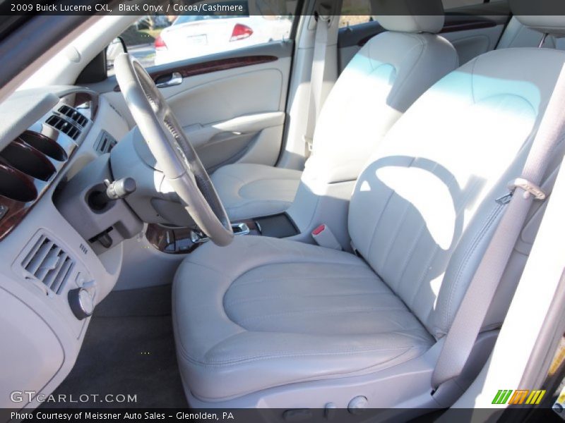 Black Onyx / Cocoa/Cashmere 2009 Buick Lucerne CXL