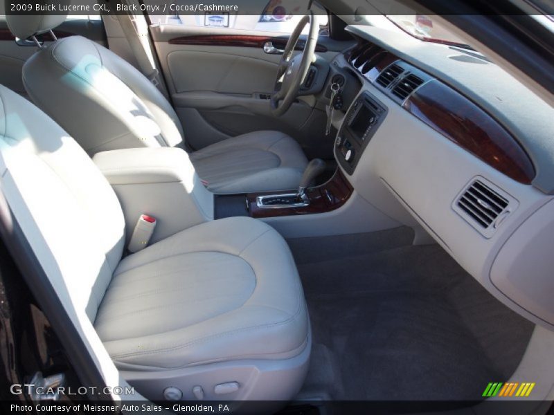 Black Onyx / Cocoa/Cashmere 2009 Buick Lucerne CXL