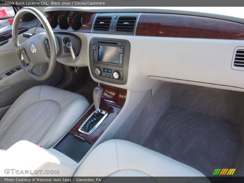 Black Onyx / Cocoa/Cashmere 2009 Buick Lucerne CXL