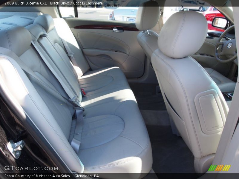 Black Onyx / Cocoa/Cashmere 2009 Buick Lucerne CXL