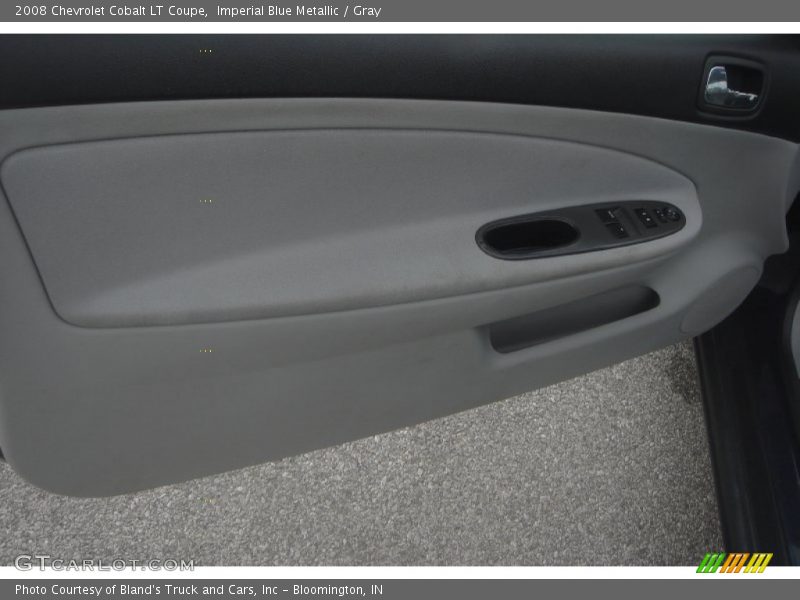 Imperial Blue Metallic / Gray 2008 Chevrolet Cobalt LT Coupe