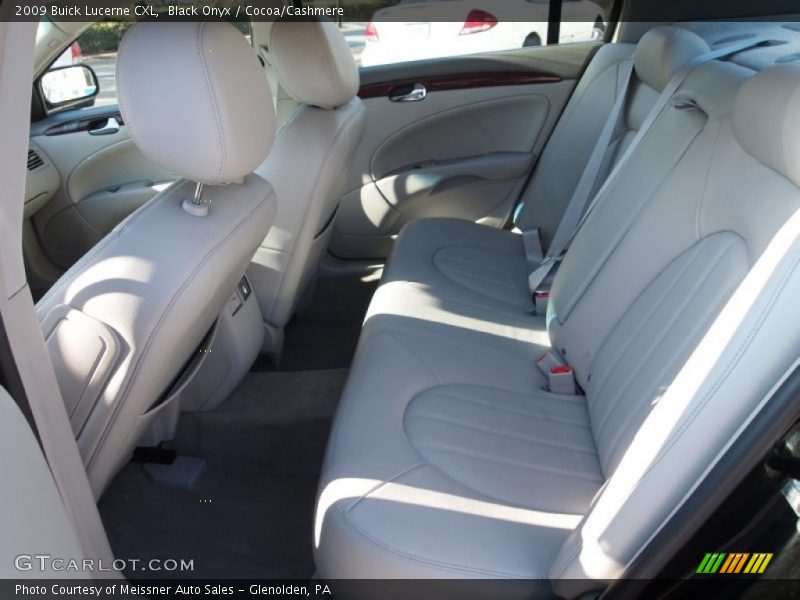 Black Onyx / Cocoa/Cashmere 2009 Buick Lucerne CXL