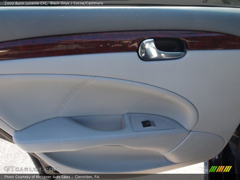 Black Onyx / Cocoa/Cashmere 2009 Buick Lucerne CXL