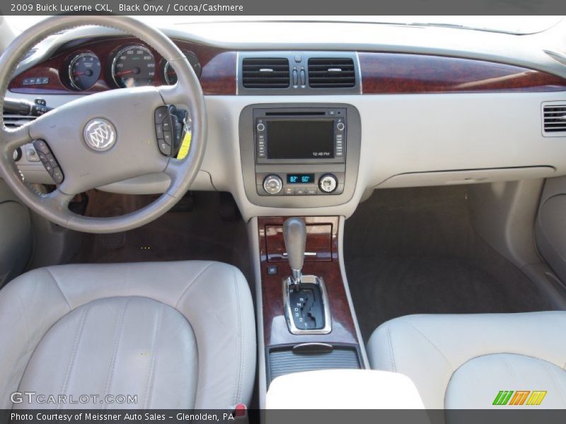 Black Onyx / Cocoa/Cashmere 2009 Buick Lucerne CXL