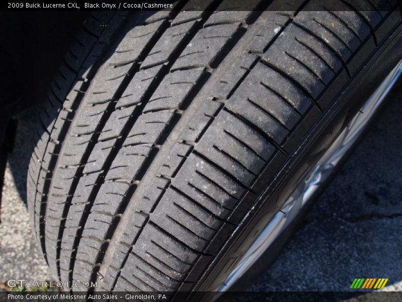 Black Onyx / Cocoa/Cashmere 2009 Buick Lucerne CXL