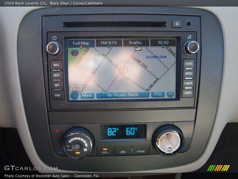 Black Onyx / Cocoa/Cashmere 2009 Buick Lucerne CXL