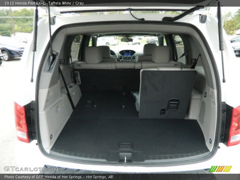 Taffeta White / Gray 2013 Honda Pilot EX-L