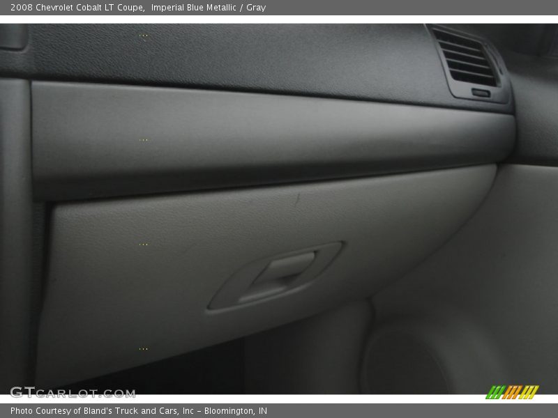 Imperial Blue Metallic / Gray 2008 Chevrolet Cobalt LT Coupe