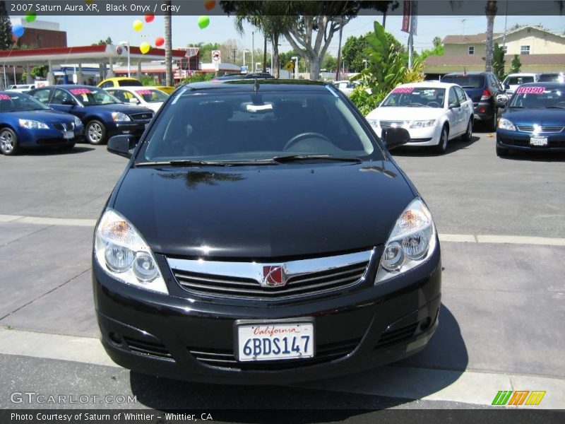 Black Onyx / Gray 2007 Saturn Aura XR