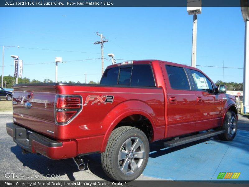  2013 F150 FX2 SuperCrew Ruby Red Metallic