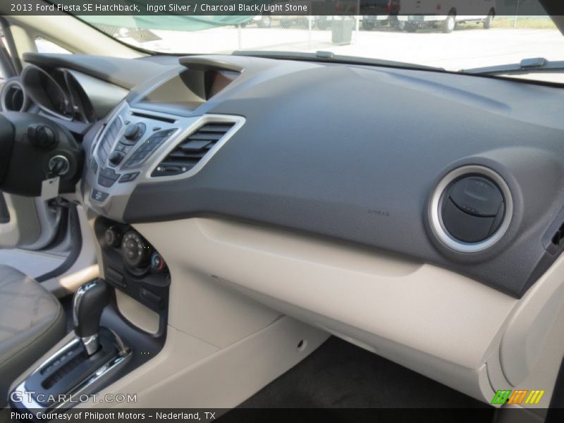 Ingot Silver / Charcoal Black/Light Stone 2013 Ford Fiesta SE Hatchback