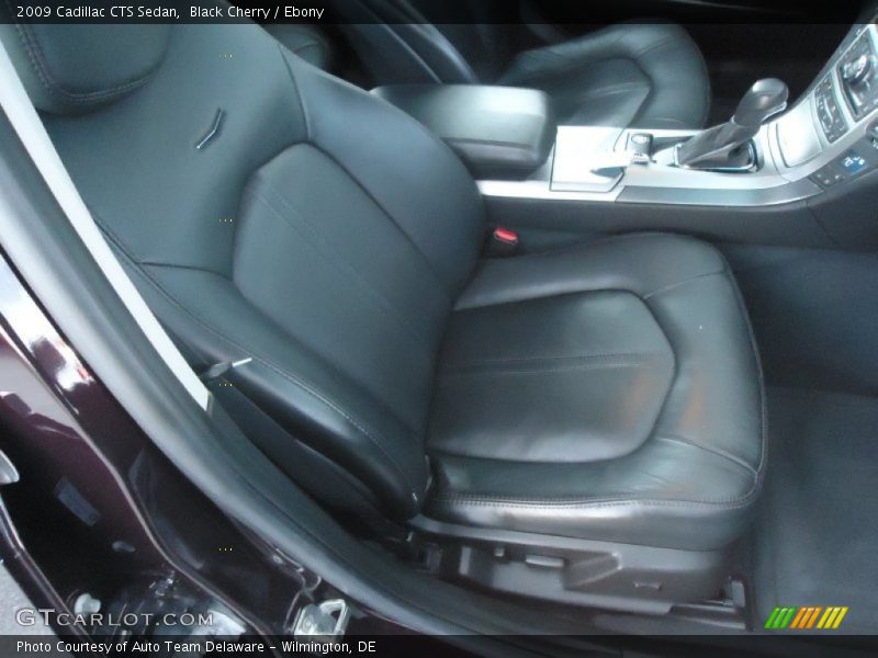 Black Cherry / Ebony 2009 Cadillac CTS Sedan