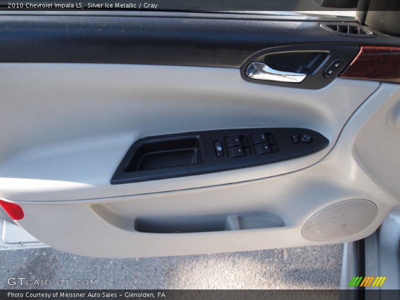 Silver Ice Metallic / Gray 2010 Chevrolet Impala LS