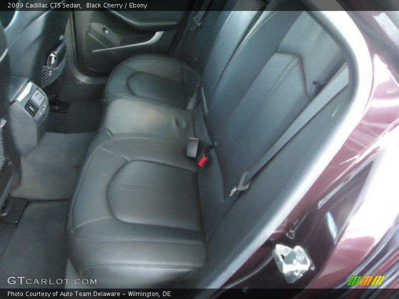 Black Cherry / Ebony 2009 Cadillac CTS Sedan
