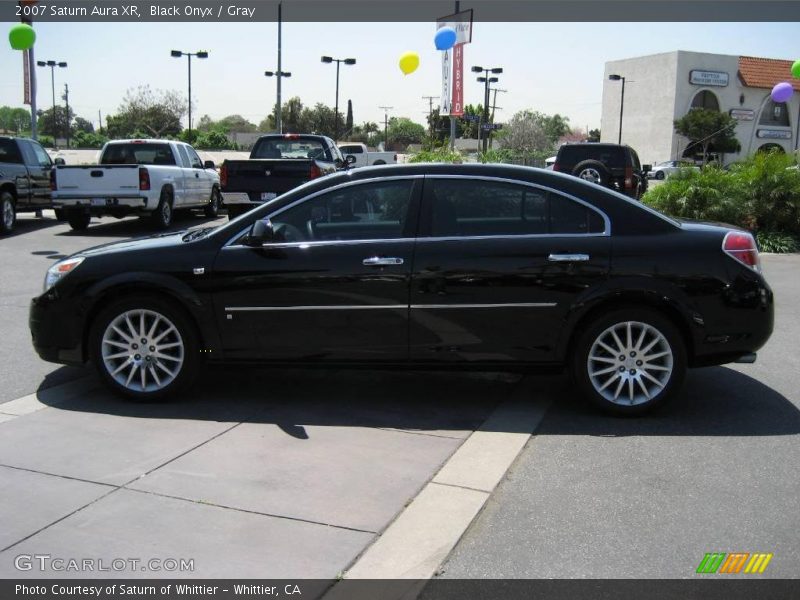 Black Onyx / Gray 2007 Saturn Aura XR
