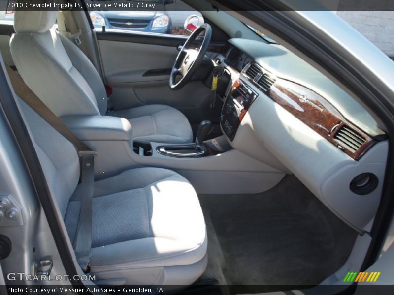 Silver Ice Metallic / Gray 2010 Chevrolet Impala LS