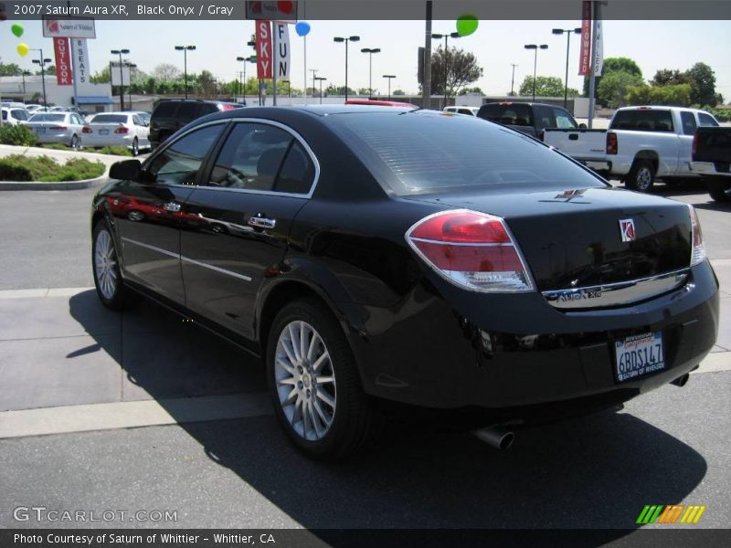 Black Onyx / Gray 2007 Saturn Aura XR