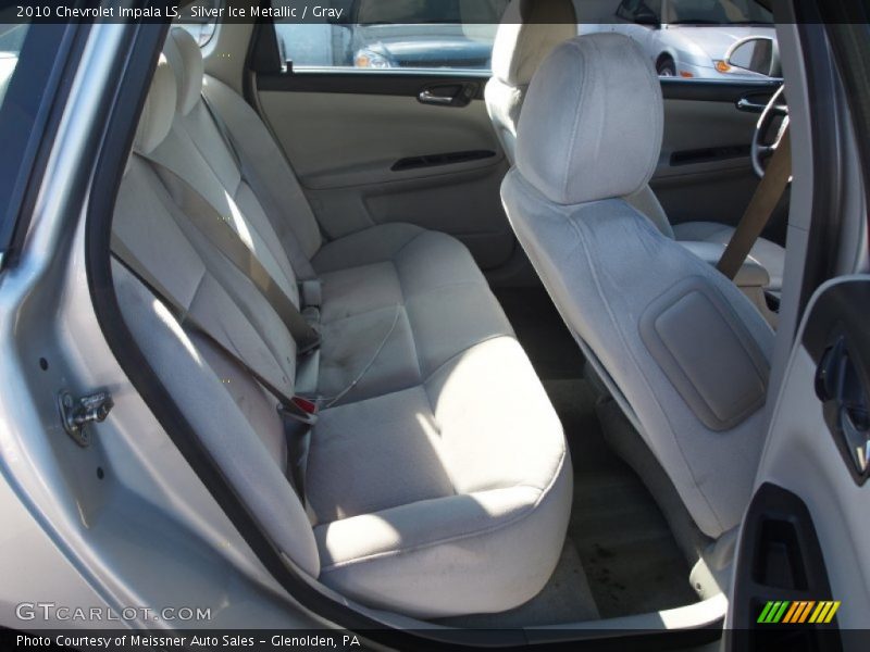 Silver Ice Metallic / Gray 2010 Chevrolet Impala LS