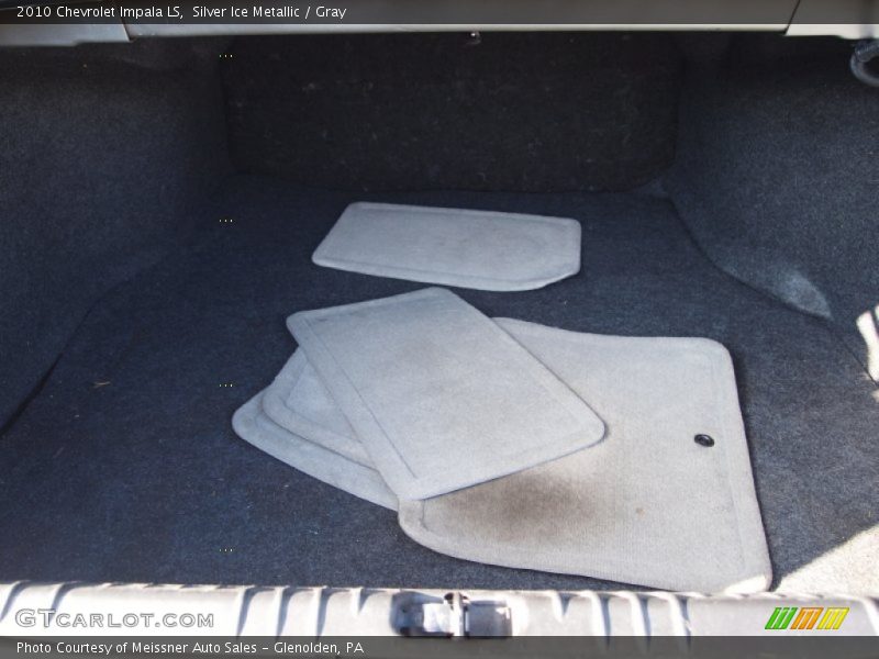 Silver Ice Metallic / Gray 2010 Chevrolet Impala LS